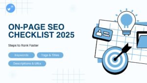 On-Page SEO Checklist 2025