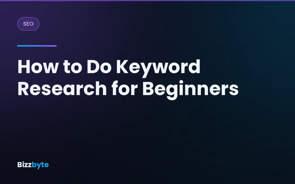 How to Do Keyword Research for Beginners