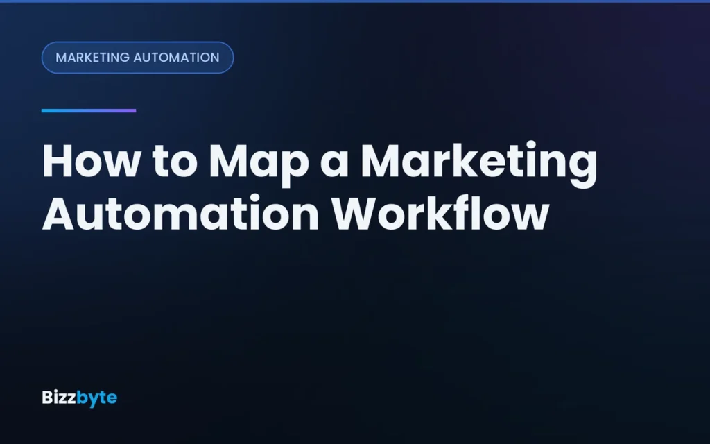 How to Map a Marketing Automation Workflow